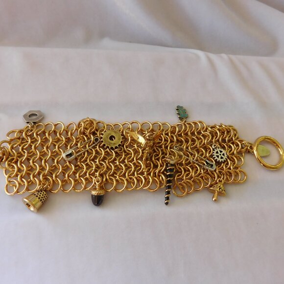 Ladies Disney Thick Metal Bracelet - Picture 3 of 4